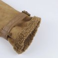 thumbnail image 3 of EGNMCR Jackets for Men Men Mid-length Windbreaker Jacket With Lapel Color Suede Coat, 3 of 8