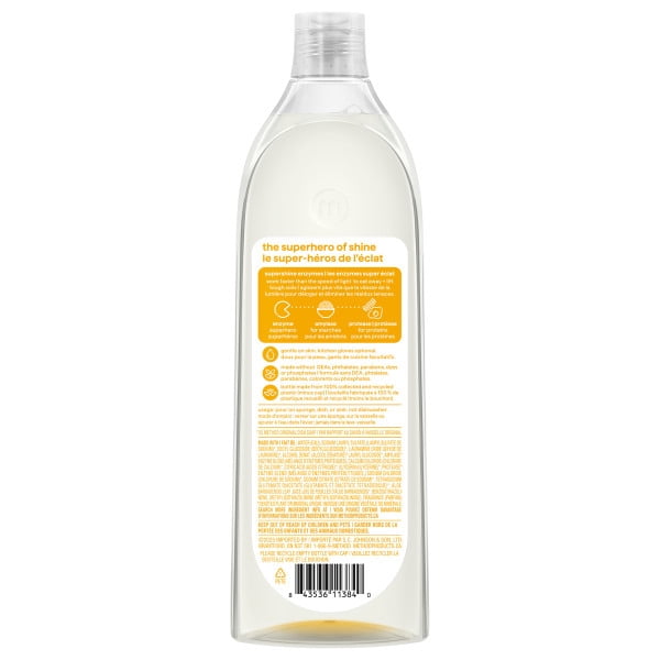 Method Liquide Vaisselle Super Shine Citron Coastal