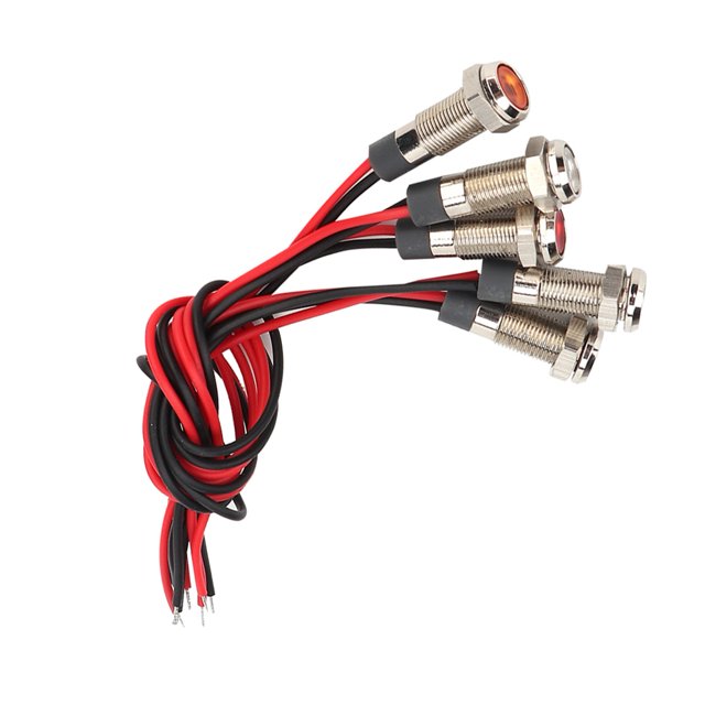 Warning Lamp, High-bright Light, Waterproof 5 Pcs For Construction Site Highway DC12~24V