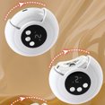 thumbnail image 2 of relayinert Easy Portable Electric Nail Clippers Cutting And Grinding In One Nail Chip Storage Nail Art Tools white, 2 of 6