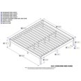 thumbnail image 4 of Atlantic Furniture Concord Lit Très Grand Platform en Latte Caramel, 4 of 4