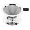 thumbnail image 3 of Stainless Mesh Filter Cup, Pour Over Coffee Dripper, 3.94 X 2.36inch Durable Washable And Reusable Stainless Steel For Camping Home, 3 of 8