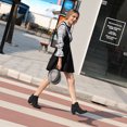 thumbnail image 4 of Unique Bargains Women's Round Toe Stacked Block Heel Zipper Ankle Boots, 4 of 7