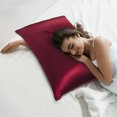 thumbnail image 3 of Unique Bargains 19 Momme Silk Pillowcase with Hidden Zipper, 3 of 10