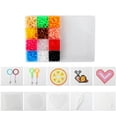thumbnail image 2 of Abbracc 12 Colors 5mm Fuse Beads Set Hama Beads with Box Handmade Craft for, 2 of 9