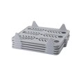thumbnail image 3 of 5 Pieces Clothes Organizer Desk File Receipt Office Cabinet Organization Shirt Gray Large, 3 of 9