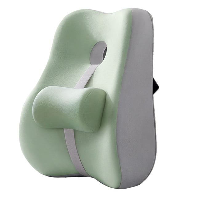 CJiaWei Ergonomic Lumbar Support Cushion For Chair Back Comfortable Seat Pillow For Long Sitting And Sleeping