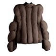 thumbnail image 3 of LOVZFMLL Jackets for Women's Lamb Hair Short Coat New Zipper Motorcycle Style Jacket, 3 of 3