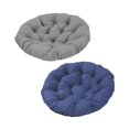 thumbnail image 4 of DOLITY Coussins Profonds pour Terrasse Extérieure Coussin de Siège de Balançoire Gris Bleu, 4 of 9