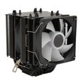 thumbnail image 1 of CPU Air Cooler, 48cfm 22dB Desktop CPU Cooling Fan Dual Tower 6 Heat Pipes  for 1200 1700 Socket, 1 of 7