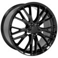 thumbnail image 2 of 19 Pouces Réplique CV22 Compatible Chevrolet Corvette C7 Z06 19x8.5 Noir, 2 of 4