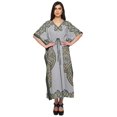 thumbnail image 1 of Moomaya Caftan pour Femmes Grande Taille Tenue d'Été Sortie de Plage Kimono Robe Caftan, 1 of 6