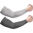 thumbnail image 1 of 1 Paire de Manchons de Bras Rafraîchissants UPF 50 Protection UV Compression de Cyclisme Manchons de Bras Protection Solaire Couvre-Tatouage contre le Froid, 1 of 4
