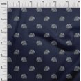 thumbnail image 2 of oneOone Polyester Lycra Fabric Elephant Block Print Fabric BTY 56 Inch Wide, 2 of 4