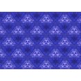 thumbnail image 1 of Ahgly Company Machine Washable Indoor Rectangle Transitional Bright Blue Area Rugs, 3' x 5', 1 of 7