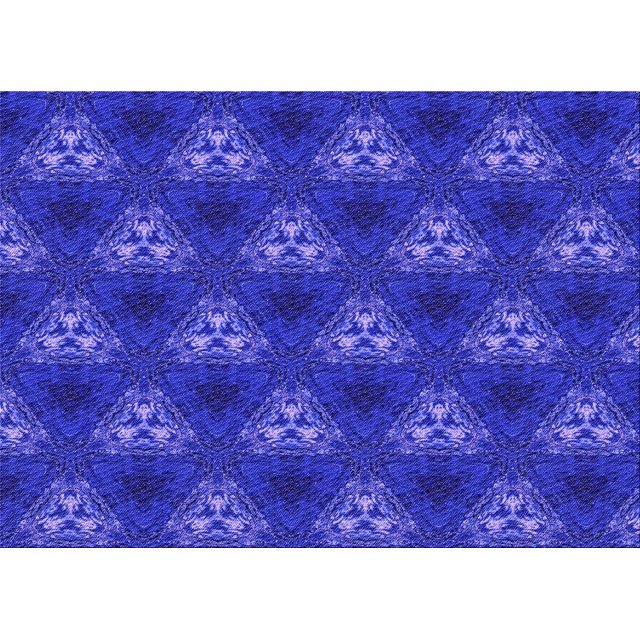 Ahgly Company Machine Washable Indoor Rectangle Transitional Bright Blue Area Rugs, 3' x 5'