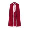 thumbnail image 1 of Gupgi Cape de Noël pour Femmes Mme Santa Claus Cape Poncho à Capuche en Velours Rouge Robe Cape de Princesse, 1 of 8