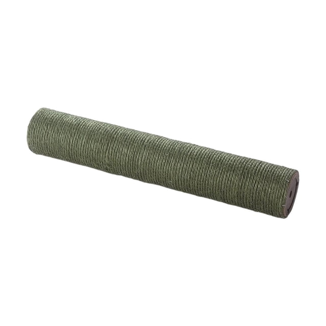 Thinsony 1Pack Scratch Post Refill Pole Grinding Claw Protect cat Nails Sisal Rope Green H 25cm Dia 7cm 1Set