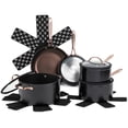 thumbnail image 1 of Thyme & Table Signature 12-Piece Cookware Set Non-Stick - Rose Gold, 1 of 7