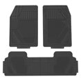 thumbnail image 1 of FH Group Heavy Duty Floor Mats All Weather Semi Custom Oversized Trim to Fit For Auto Car SUV Truck 3 Color Options, 1 of 4