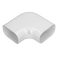 thumbnail image 1 of Couverture de Ligne de AC, Couverture Plate de Ligne de Coude PVC Peintureable Pratique Robuste pour Mini Climatiseur Split, 1 of 8