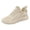 Beige, variant on HTHLVMD Fashion Daily Running Sneakers, Womens Slip On Running Sneakers Tennis Non Slip Walking Gym Workout Athletic Comfortable Lightweight Fashion Sport Casual Shoes, Black 6