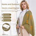 thumbnail image 2 of Heating shawl electric blanket outdoor blanket, 2 of 8