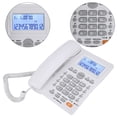 thumbnail image 4 of Spptty Answering Machine Corded Phone With Speakerphone Call Time Record Home For Calculator Telephone, 4 of 8