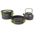 thumbnail image 4 of Ensemble de Vaisselle de Camping de Qualité Kit de Vaisselle de Camping Batterie de Cuisine de Camping Batterie de Cuisine de Camping Vaisselle pour Camping en Plein Air Randonnée Sac à Dos Randonnée Pique-Nique, 4 of 8