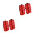 thumbnail image 3 of Thinsony Golf Head Covers PU Portable Protector Travel Athlete Golf for Training Red Large 10 Pcs 2Set, 3 of 6