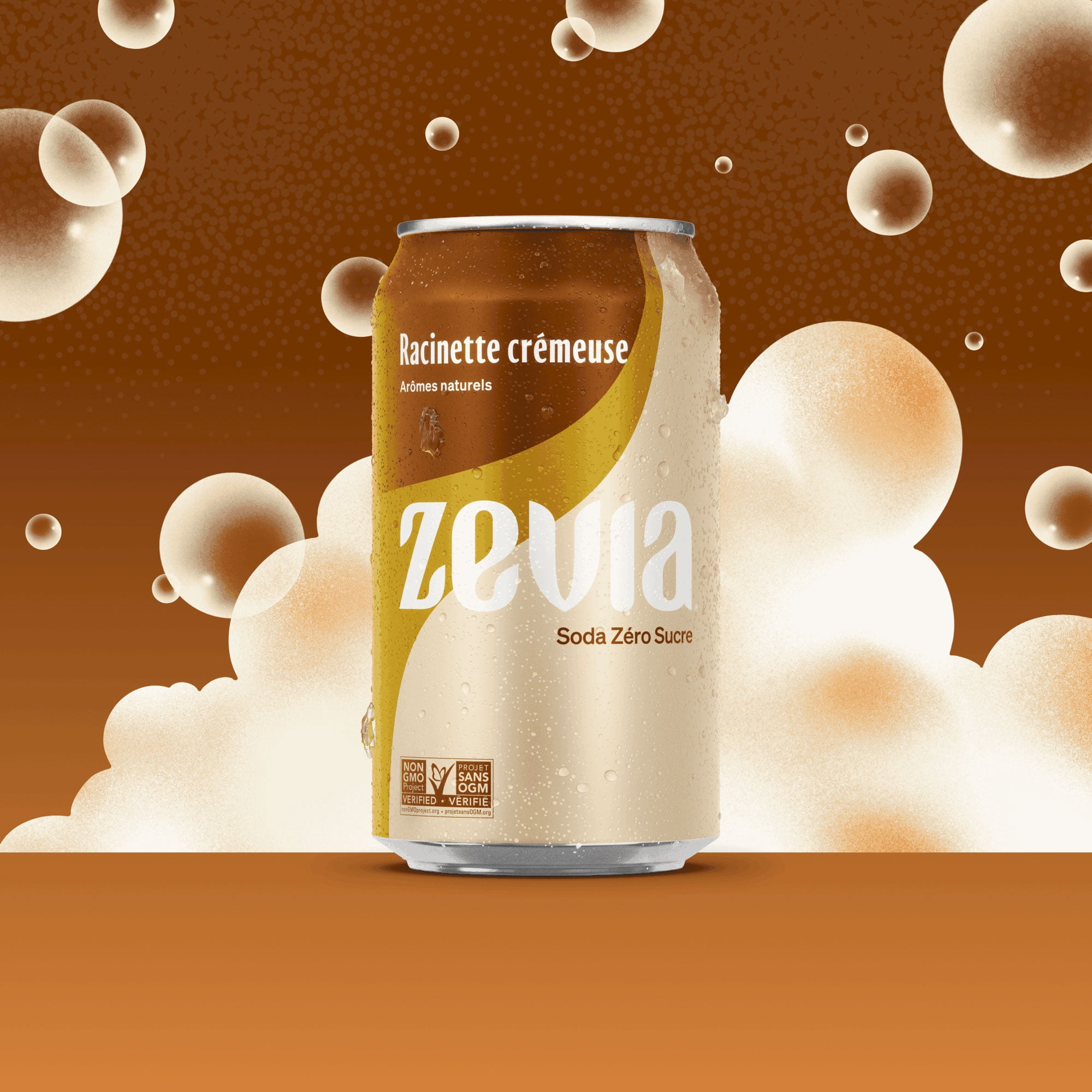 Zevia Creamy Root Beer, pack cans6X355ML