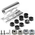 thumbnail image 1 of Bike Front Fork Mount Block Aluminum Alloy Car Roof Rack 20×110mm with Adapter, 1 of 10
