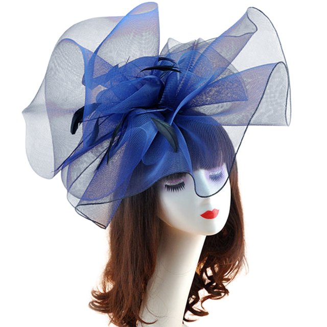 Pince à Cheveux Fascinator en Maille : Fascinator Fascinator Fascinator Fascinator