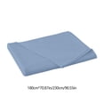 thumbnail image 3 of Wuztai Solid Color Bed Sheet, Washable Polyester Fitted Sheet, Easy Care Soft Comfortable Fiber Bedding for Mattress Home Bedroom, 3 of 6