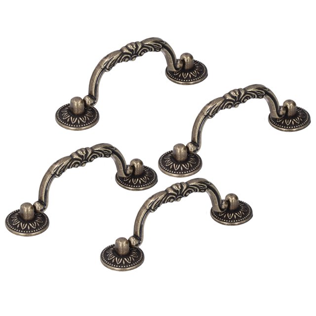 Wardrobe Pull, 4 Set Modern Cabinet Handle Antique For Bedroom For Living Room For Home