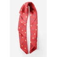 thumbnail image 2 of Bimba Orange Diamond Geometric Pure Silk Printed Head Bandanas Summer Neck Wrap Scarf 40 x 80 Inches, 2 of 6