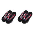 thumbnail image 2 of maskred Sabots Japonais Pantoufles Geta Sandales Tongs pour Hommes Femmes à la Mode et Polyvalents Noir Rond Taille 38 Ensemble de 2, 2 of 6