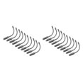 thumbnail image 3 of maskred 10 Pieces Bike V Brake Noodles Wear-resistant Friction Reducing Insulated Cable Guide Pipe Cycling Front Rear Type 3 2Set, 3 of 6