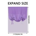thumbnail image 3 of Cozeii Beige Roman Shades, Light Filtering Window Treatment for Kitchen, Bedroom, Living Room, Polyester, Space-Saving Up-Down Style Window Shades, Home Decor Essentials, 46x63 Inch, 3 of 7