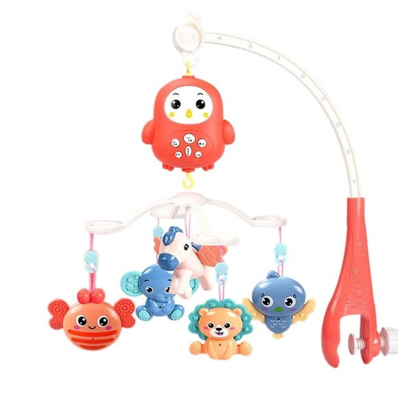 Baby Toys Crib Mobile Mobile for Crib Baby Toys Months Crib Mobile With Remote Control Music Bed Bell Animal Rattle