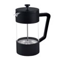 thumbnail image 4 of Cafetière Théière Bouilloire Résistante à la Chaleur Ventouse en Acier Inoxydable Verre Café 600 ml, 4 of 9