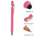 thumbnail image 4 of Unique Bargains Stylus Ballpoint Pens with Stylus Tip, Medium Point, 1.0mm, Black Ink, 6 Pack, 4 of 5