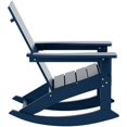 thumbnail image 2 of Palms Modern Adirondack Plastic Outdoor Rocking Chairs (Set of 4), 2 of 8