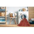 thumbnail image 2 of Ahgly Company Machine Washable Indoor Rectangle Transitional Orange Red Orange Area Rugs, 4' x 6', 2 of 7