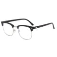 thumbnail image 1 of Blue Light Blocking Glasses Semi Rimless Frame Filter Blue Ray Computer Glasses, 1 of 5
