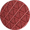 thumbnail image 1 of Ahgly Company Machine Washable Indoor Round Transitional Tomato Red Area Rugs, 3' Round, 1 of 7