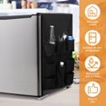 thumbnail image 4 of 600D Oxford Double Side Caddy Organizer with 12 Pockets 53.9 ×12.8 Inches Dorm Office Over the Fridge Caddy Organizer Machine Washable Flatware Storage Organizer for Home Dorm, 4 of 6