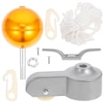 thumbnail image 3 of KAKOWELY 1 Set Durable Flagpole Repair Kit Flagpole Install Kit Flag Pole Accessories,5.12"X2.95"X2.95", 3 of 4