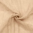 thumbnail image 2 of Loft Living Peoria Sheer Dual Header Single Curtain Panel 52 x 84 in Apricot, 2 of 6
