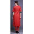 thumbnail image 4 of Bimba PrintedKurtiSummer Wear Kurta Straight Tunic Dresses For Women, 4 of 6